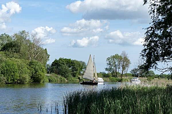 Sailing on the River Bure